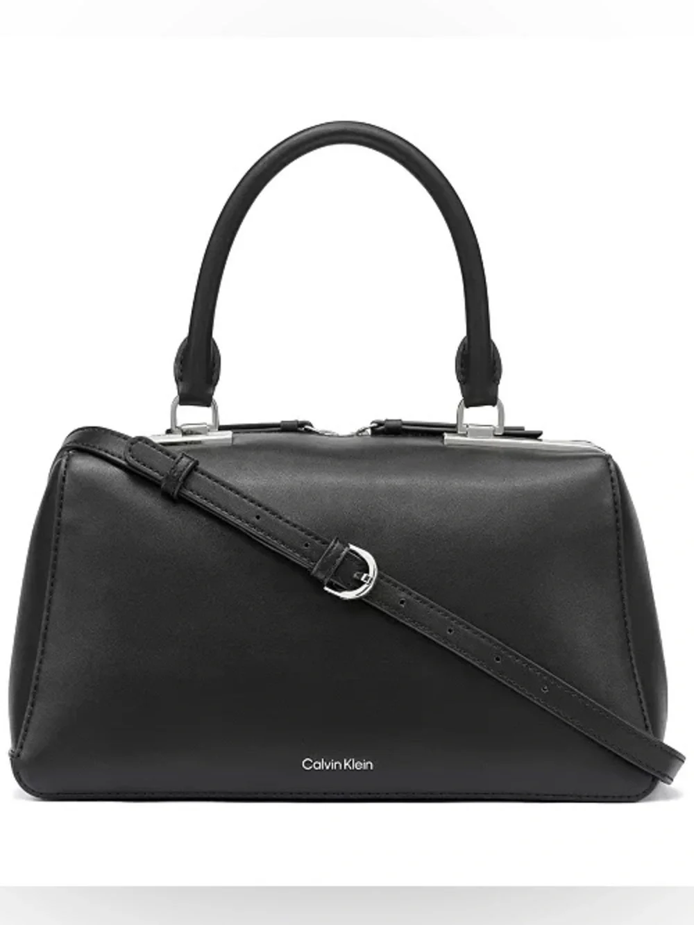 Calvin Klein Lori Black Convertible Satchel